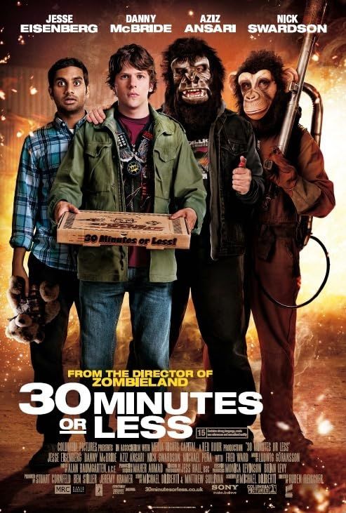 30 Minutes or Less (2011) Hindi Dubbed ORG Full Movie HDRip