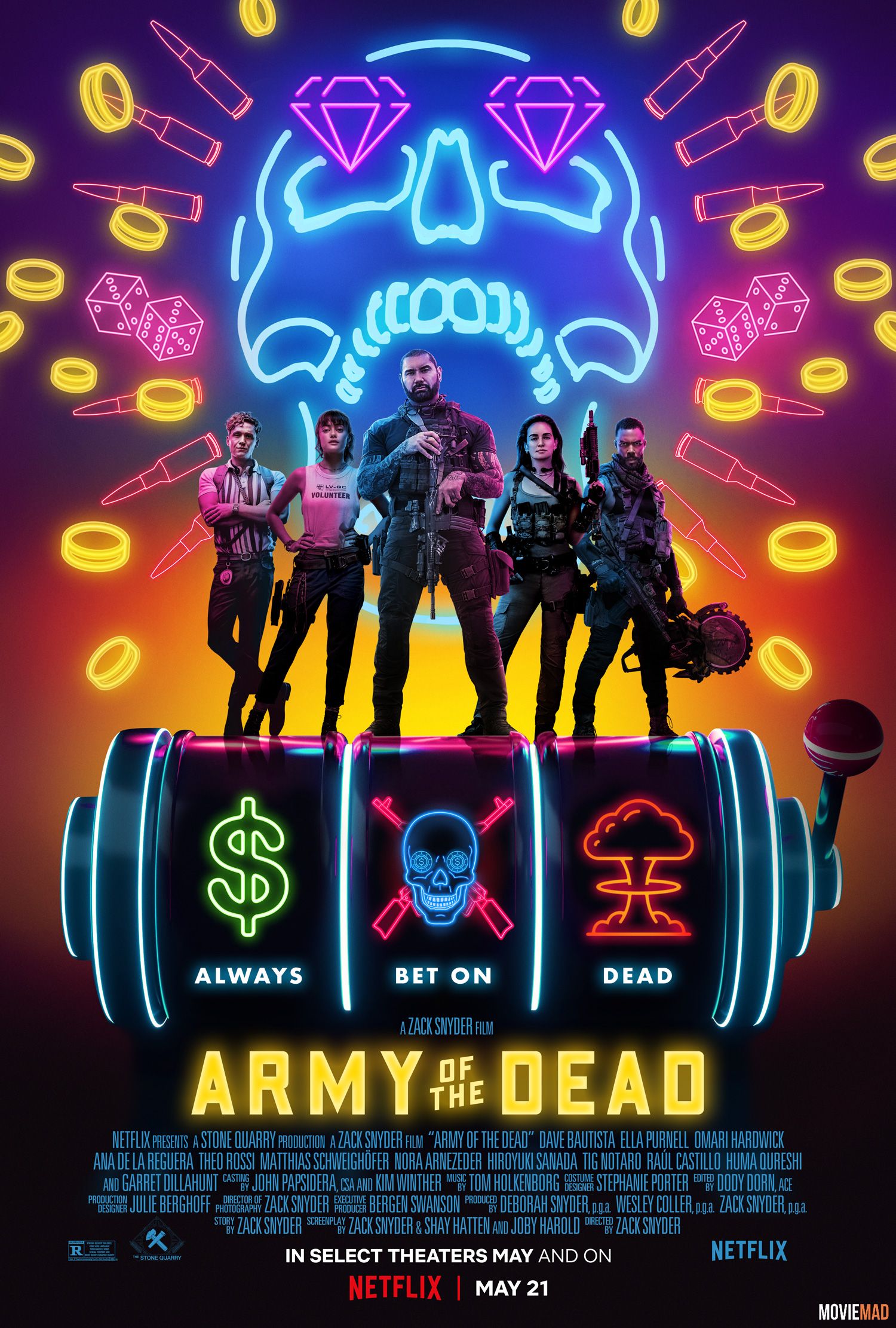 Army of the Dead 2021 WEB-DL Dual Audio Hindi ORG 720p 480p x264 ESubs