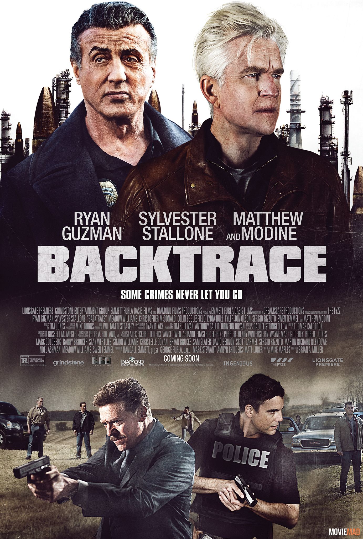 Backtrace 2018 Hindi Dubbed HDRip Full Movie 720p 480p