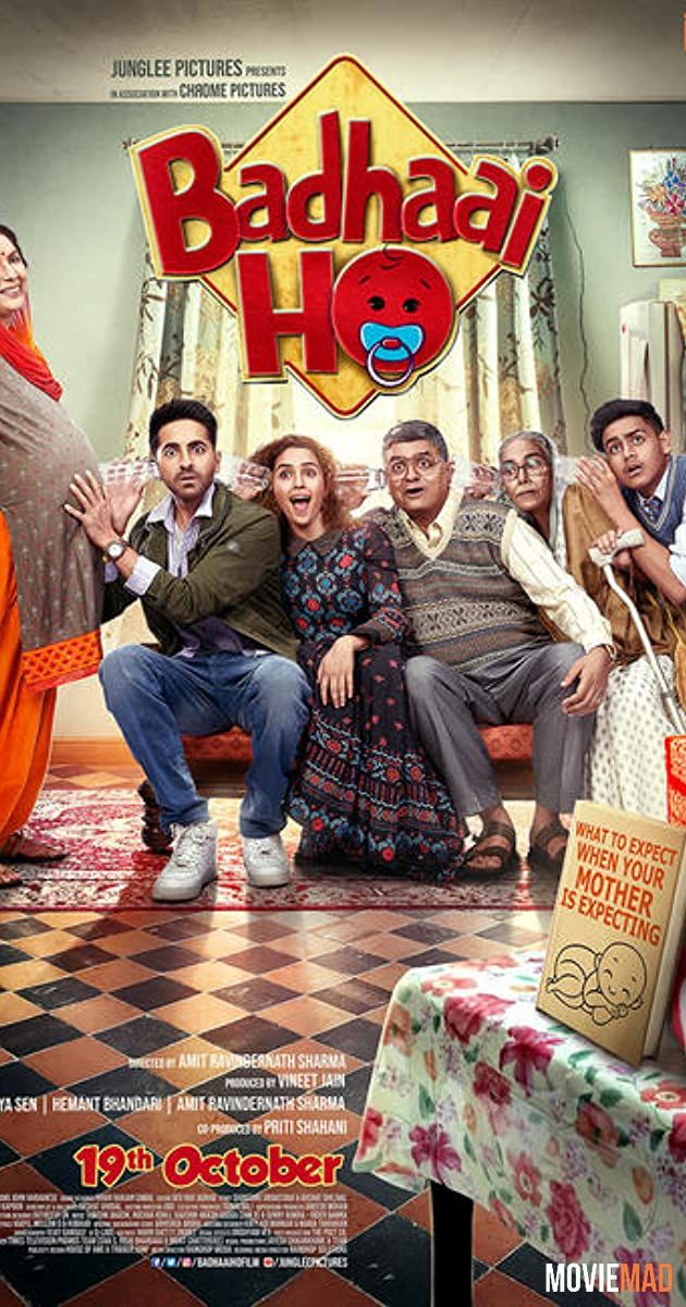 Badhaai Ho 2018 Hindi BluRay Full Movie 720p 480p