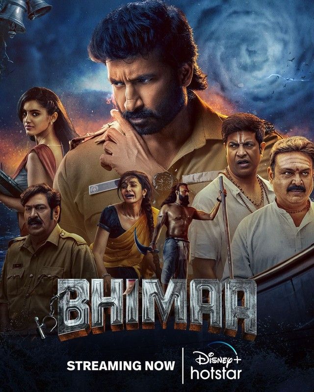 Bhimaa (2024) Hindi Dubbed ORG Full Movie HDRip