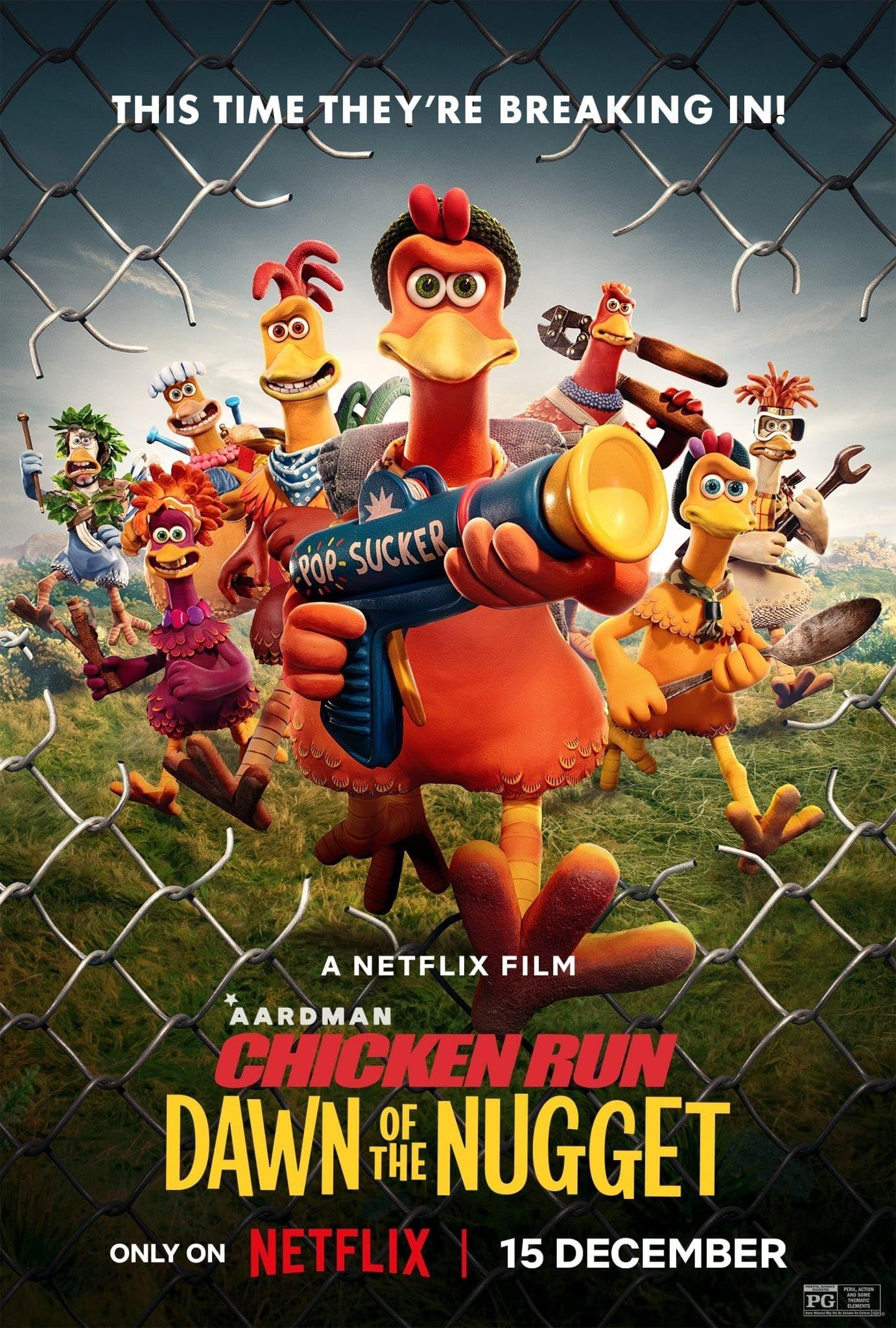 Chicken Run Dawn of the Nugget (2023) Hindi Dubbed ORG HDRip Full Movie 720p 480p