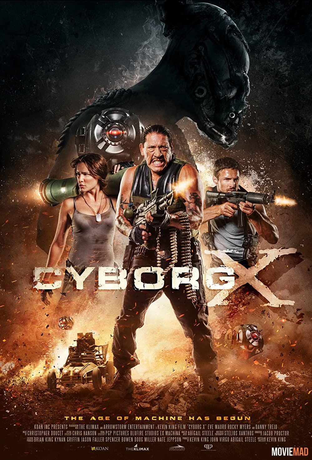 Cyborg X (2016) Hindi Dubbed ORG BluRay Full Movie 720p 480p