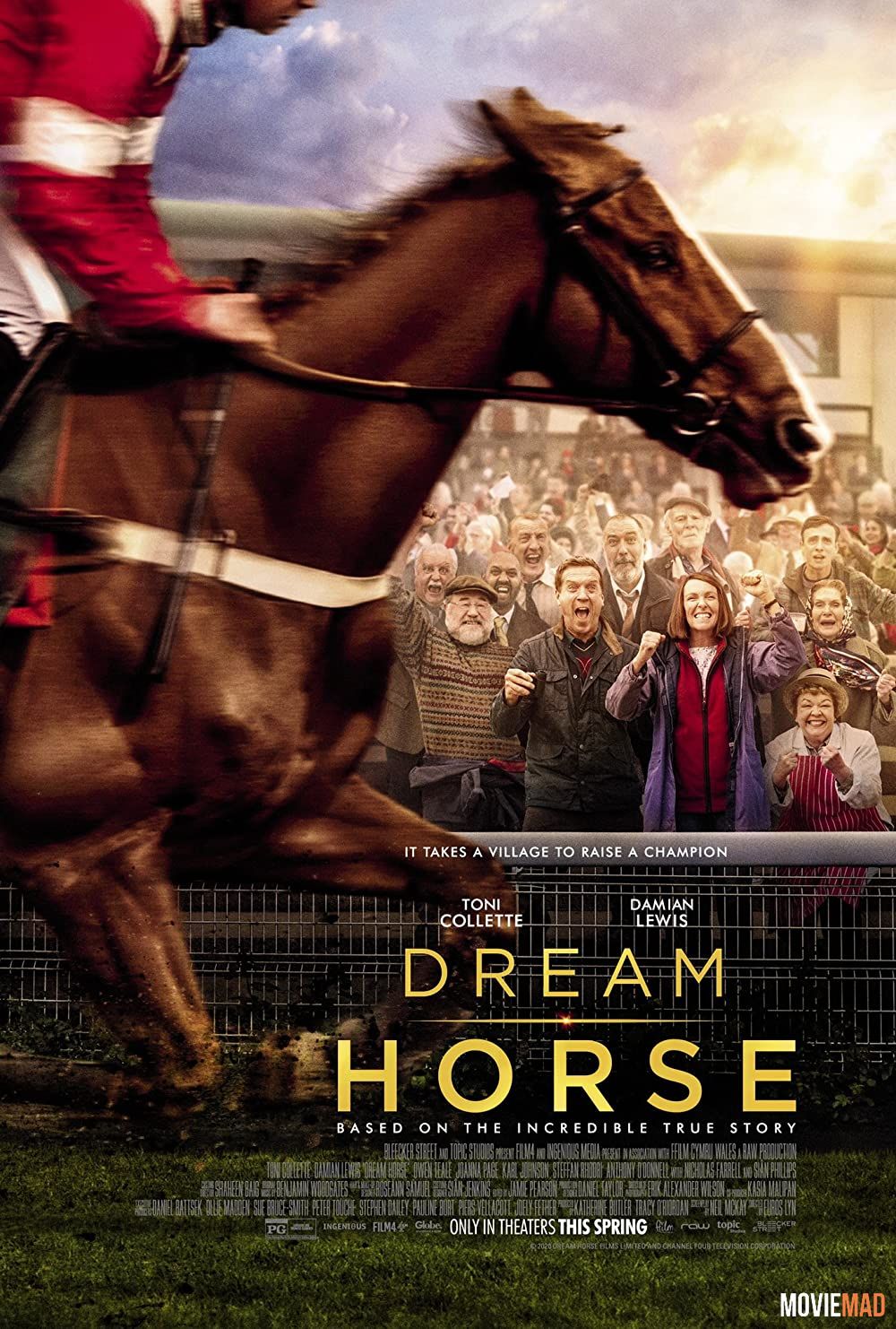 Dream Horse 2020 Hindi Dubbed ORG BluRay Full Movie 1080p 720p 480p