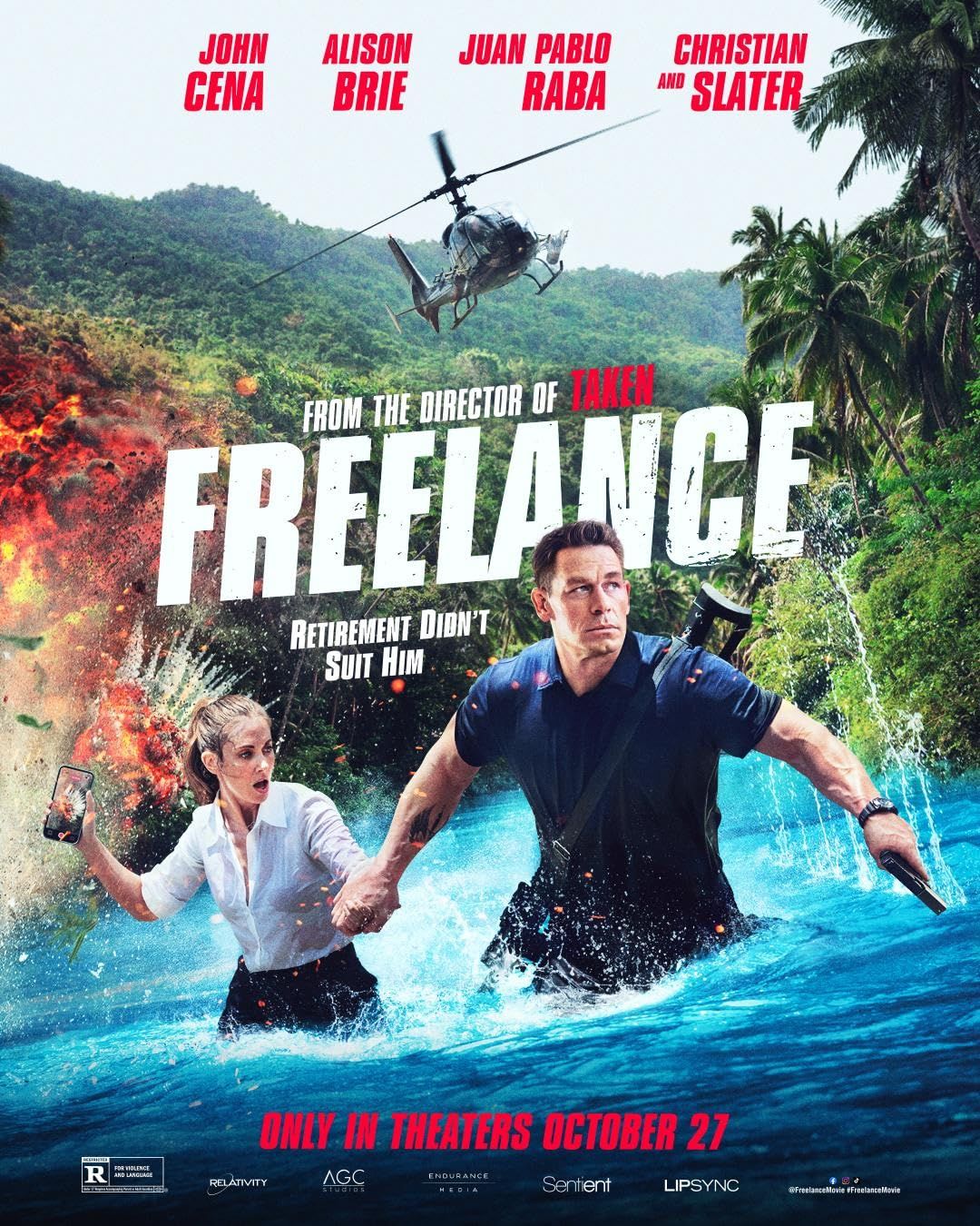 Freelance (2023) Hindi Dubbed ORG AMZN Full Movie HDRip