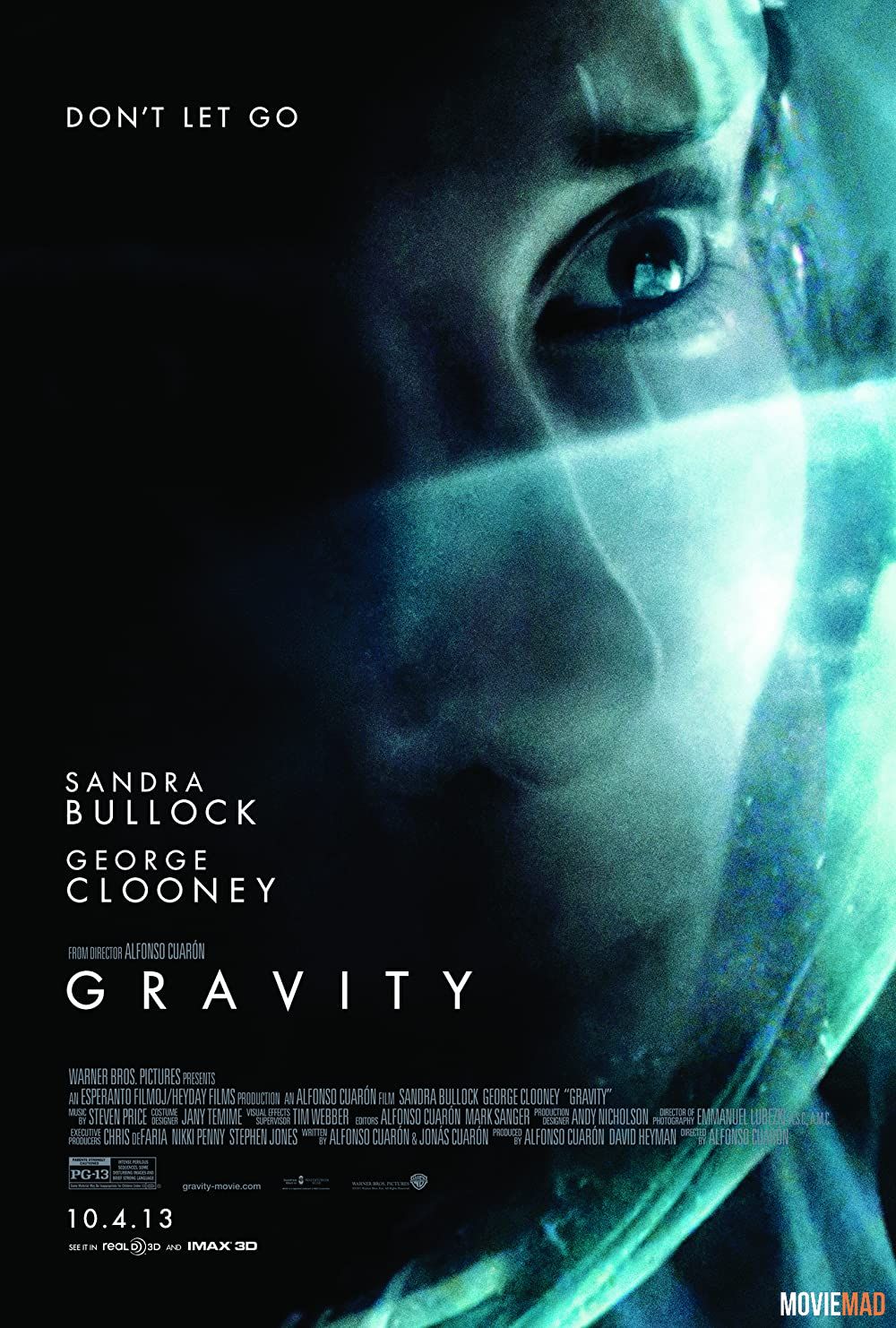 Gravity 2013 Hindi Dubbed ORG BluRay Full Movie 720p 480p