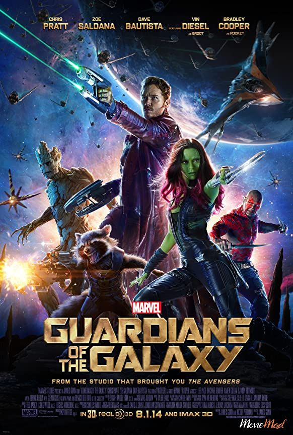 Guardians of the Galaxy 2014 Hindi Dubbed 480p 720p Full Movie