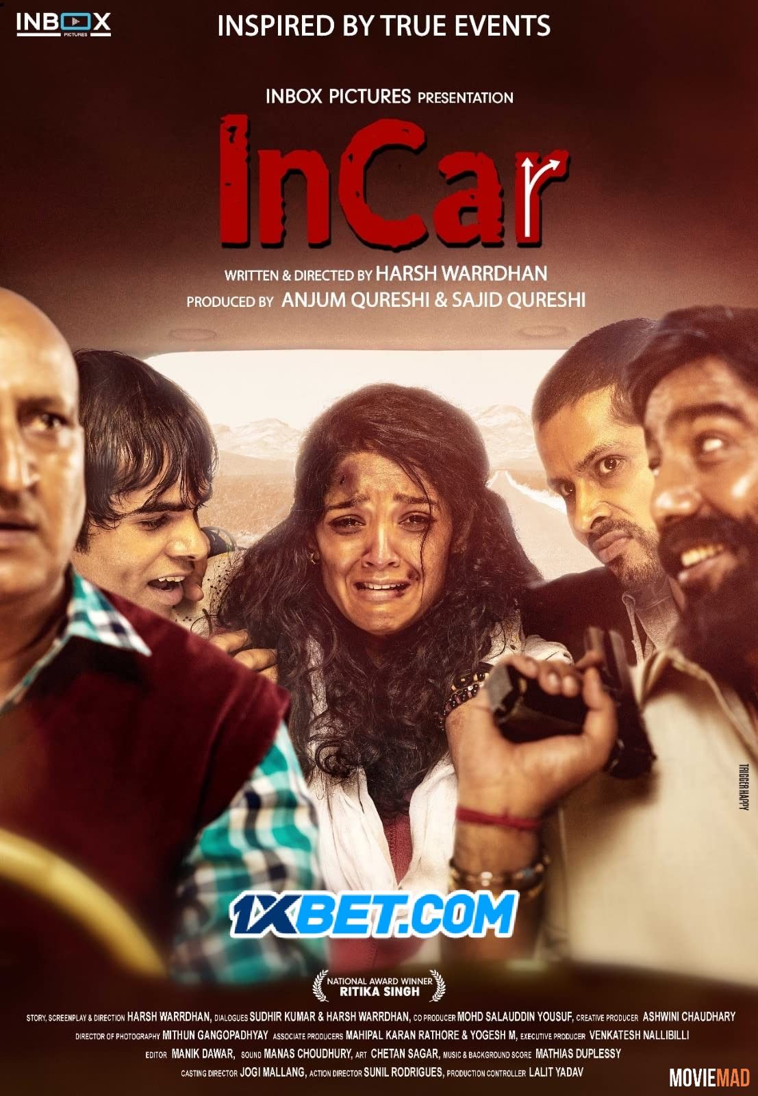 InCar (2023) Hindi Dubbed CAMRip Full Movie 720p 480p