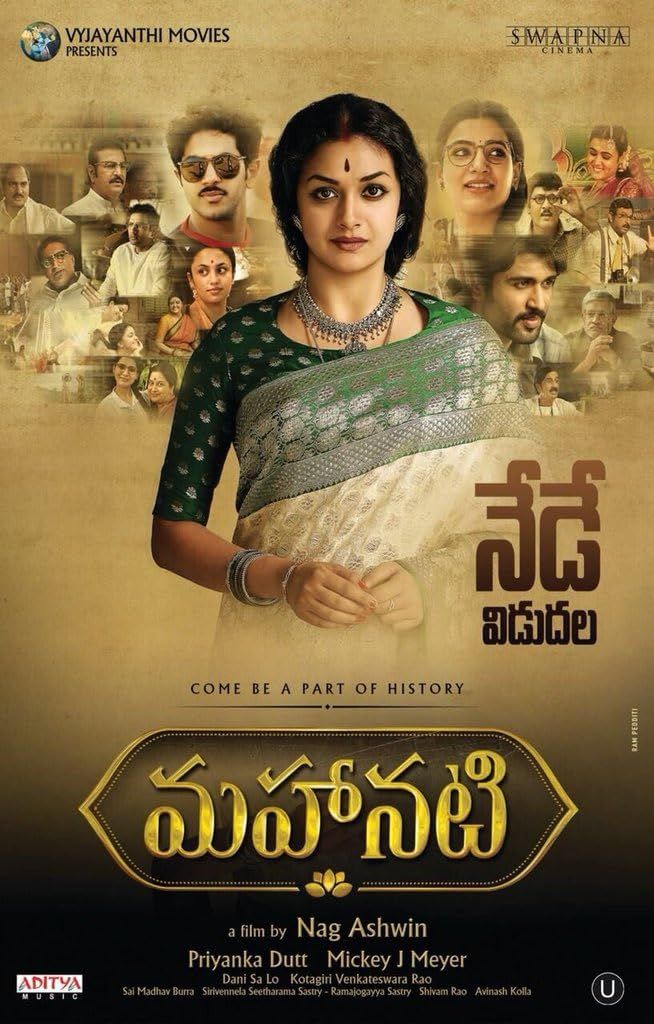 Mahanati (2018) UNCUT Hindi Dubbed ORG Full Movie HDRip