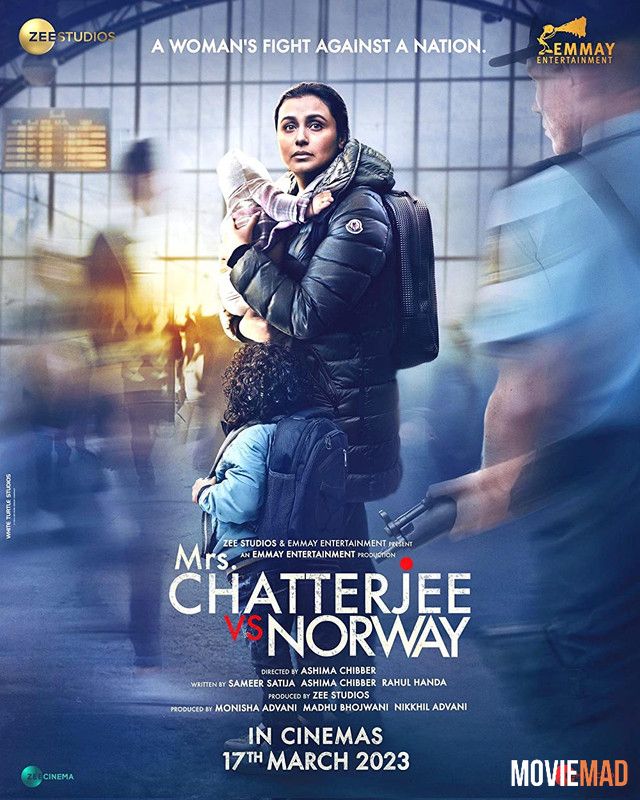 Mrs. Chatterjee vs. Norway (2023) Hindi ORG HDRip Full Movie 720p 480p