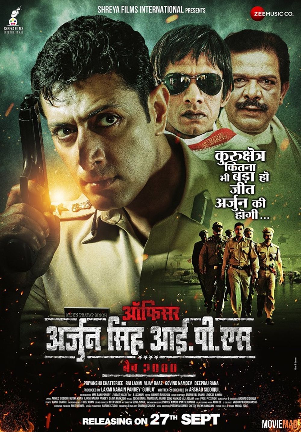 Officer Arjun Singh IPS 2019 HDRip Hindi 720p 480p