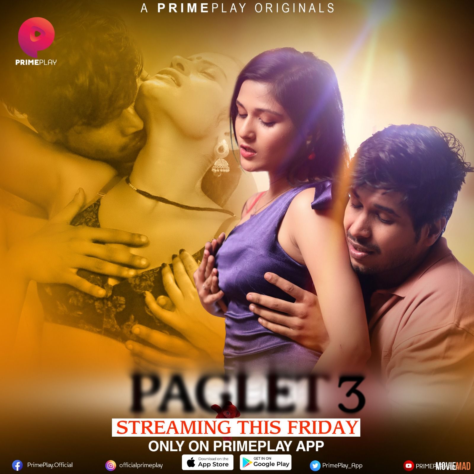 Paglet S03E01 (2022) PrimePlay Hindi Web Series HDRip 1080p 720p 480p