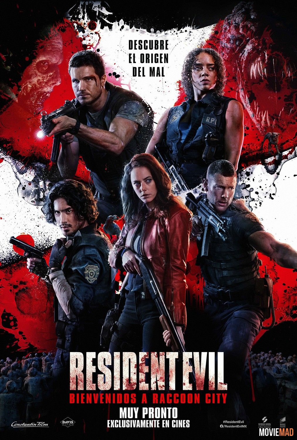 Resident Evil Welcome to Raccoon City (2021) Hindi Dubbed ORG HDRip Full Movie 1080p 720p 480p