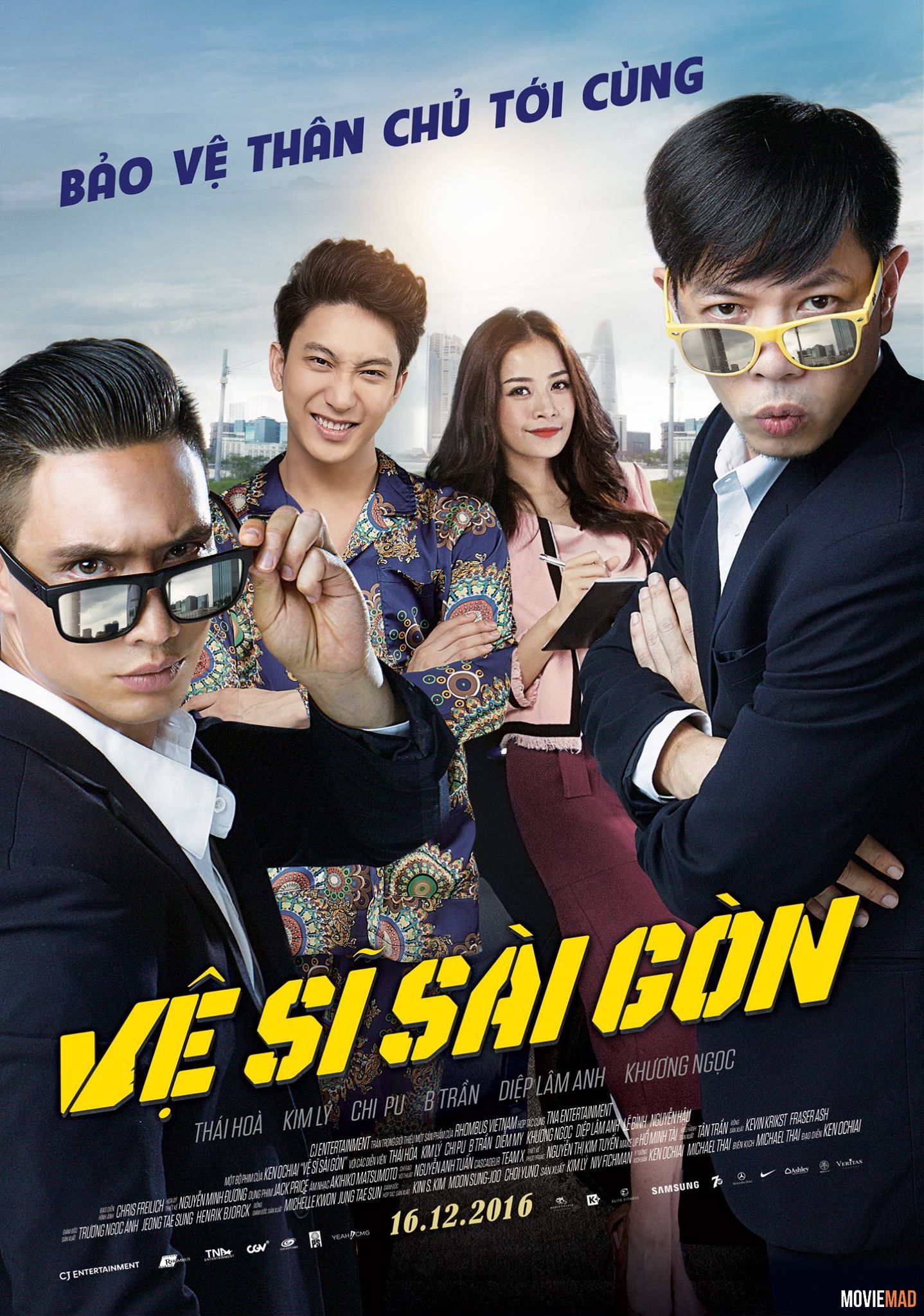 Saigon Bodyguards 2016 Hindi Dubbed ORG HDRip Full Movie 720p 480p