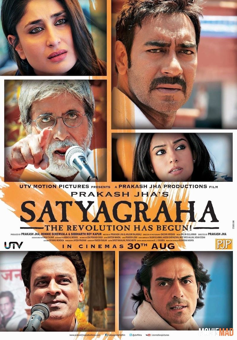 Satyagraha 2013 WEB DL Hindi x264 720p 480p