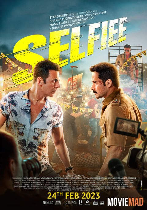 Selfiee (2023) Hindi Dubbed ORG WEB DL Full Movie 1080p 720p 480p