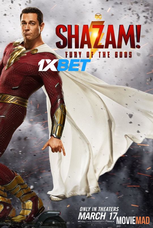 Shazam Fury of the Gods (2023) Hindi Dubbed CAMRip Full Movie 1080p 720p 480p