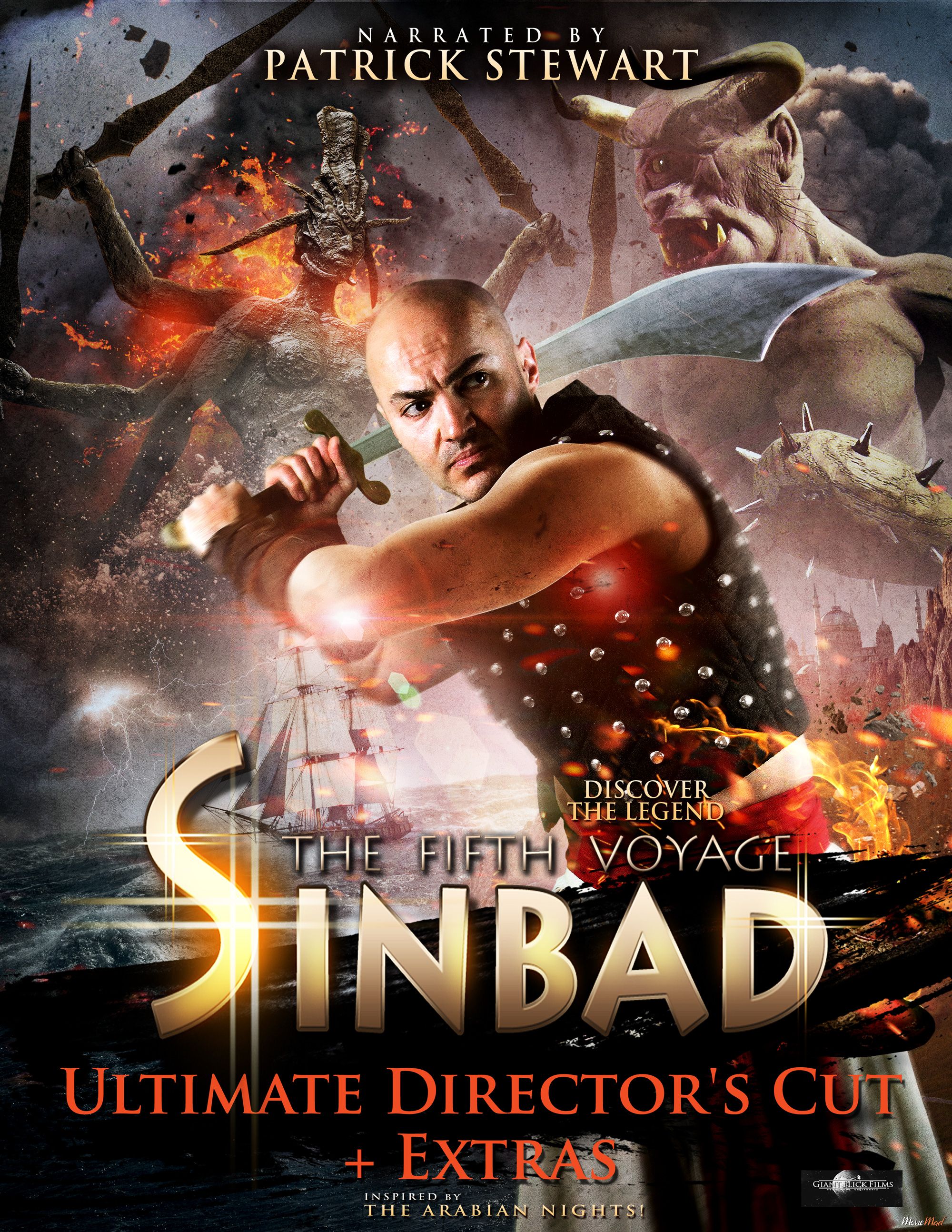 Sinbad: The Fifth Voyage 2014 Hindi Dubbed BluRay Full Movie 720p 480p