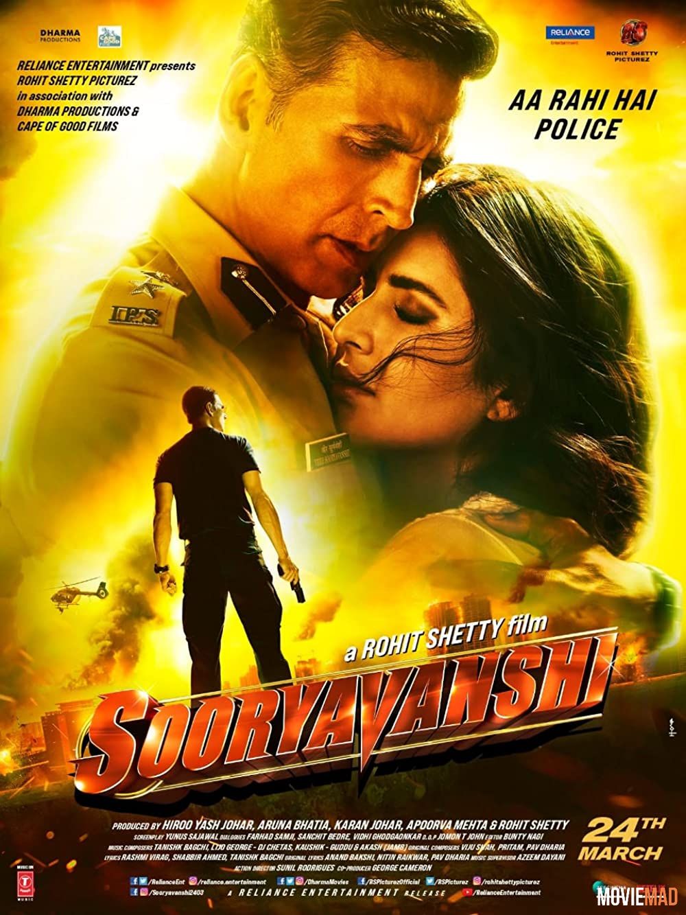 Sooryavanshi (2021) Hindi WEB DL Full Movie 1080p 720p 480p