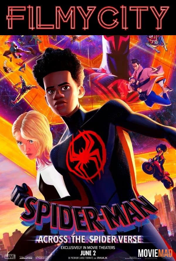 Spider-Man Across the Spider-Verse (2023) Hindi(Line) Dubbed HDCAM Full Movie 1080p 720p 480p