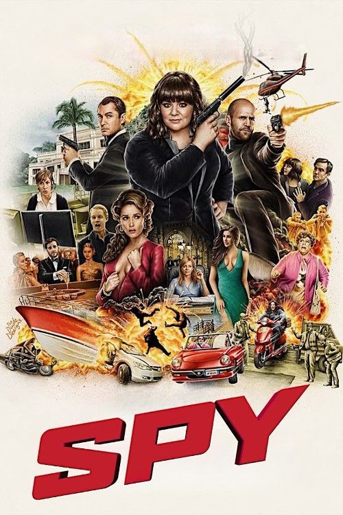 Spy (2015) UNRATED Hindi Dubbed ORG Full Movie HDRip