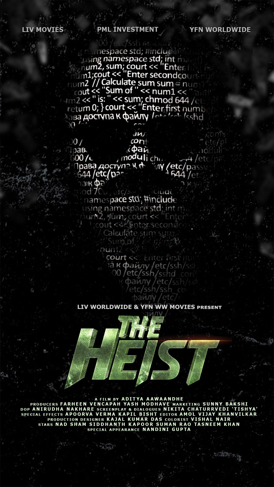 The Heist (2024) HIndi HDRip