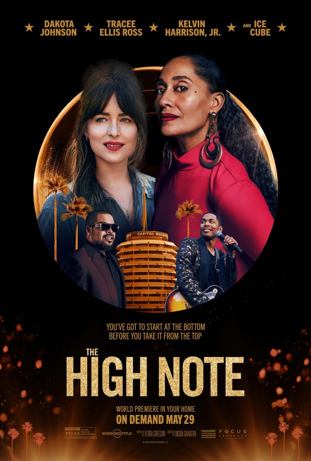 The High Note (2020) Hindi Dubbed ORG HDRip Full Movie 720p 480p