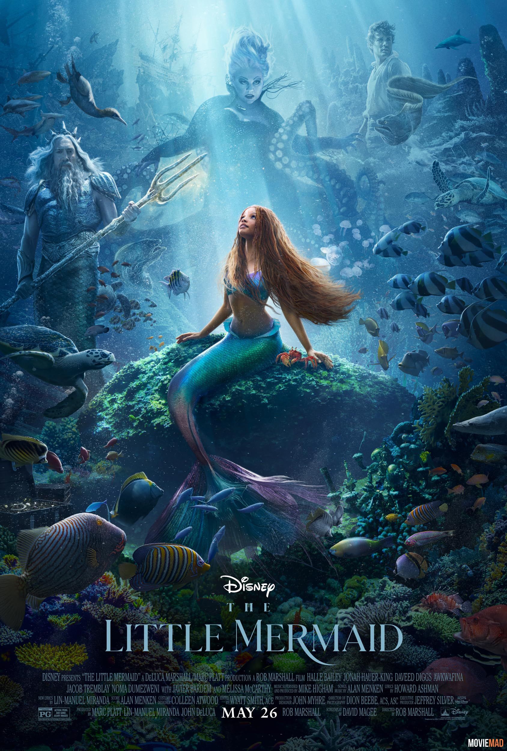 The Little Mermaid 2023 Hindi HQ Dubbed 720p 480p HDCAM