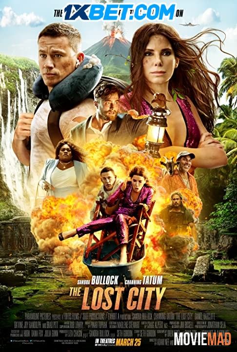 The Lost City (2022) English CAMRip Full Movie 720p 480p