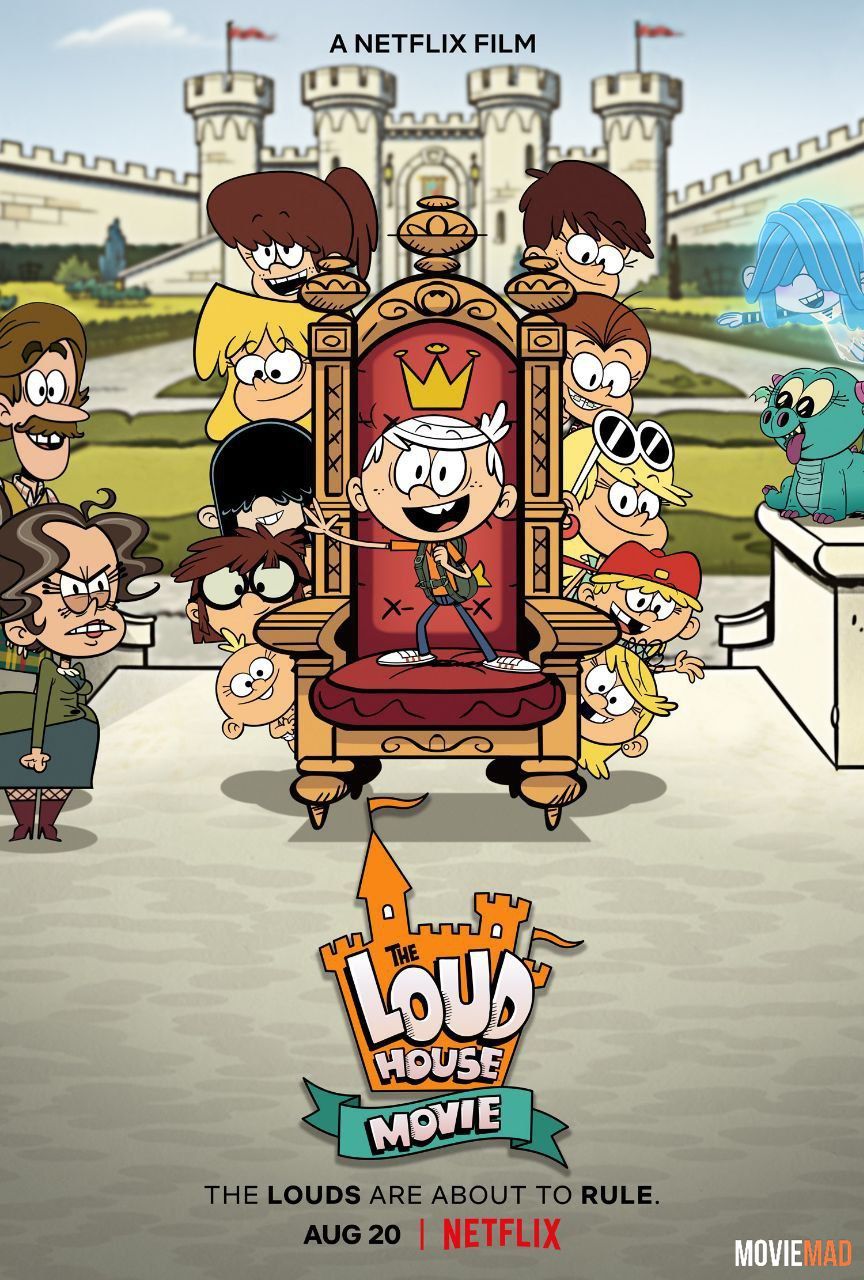 The Loud House Movie 2021 Hindi Dubbed ORG HDRip Full Movie 720p 480p