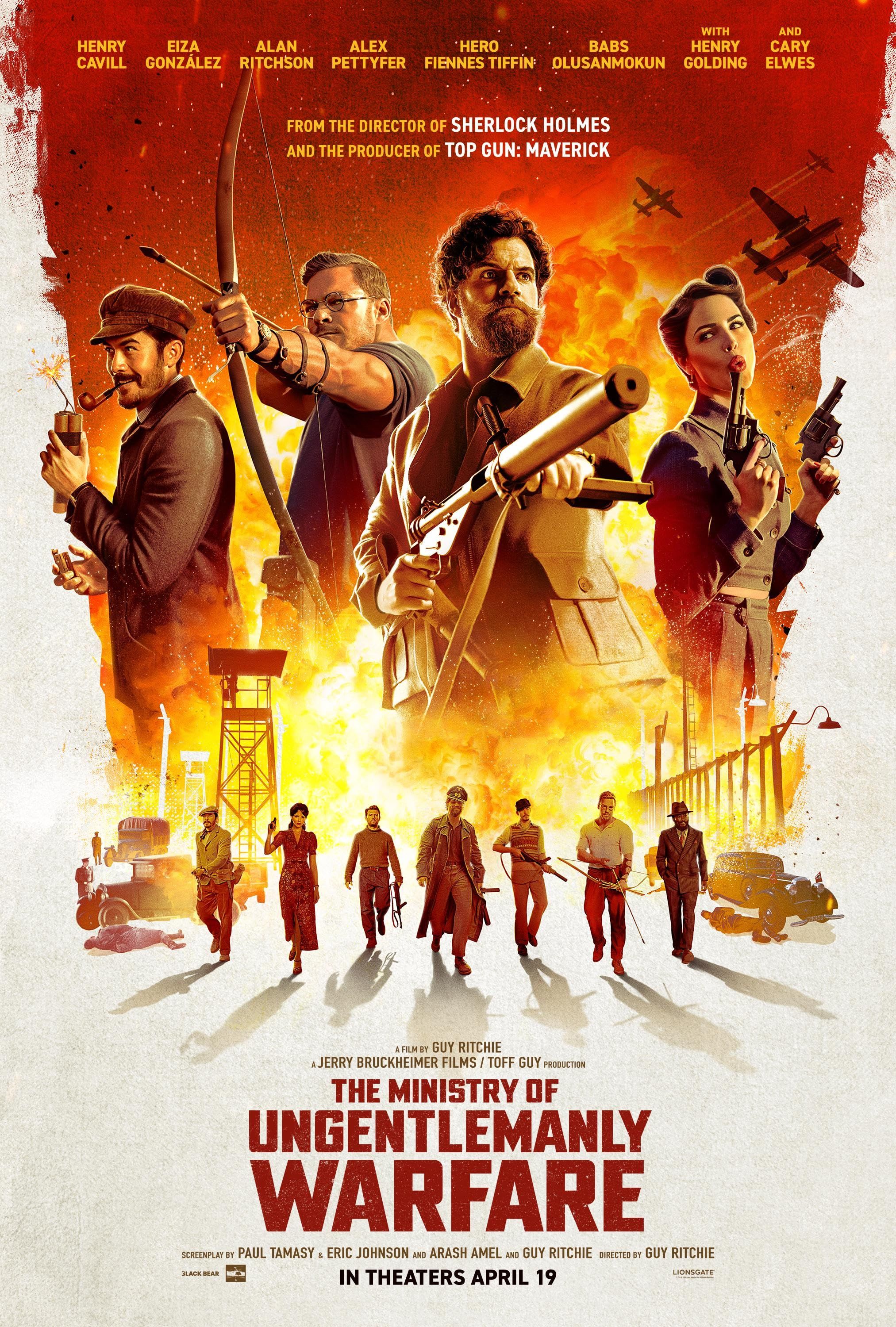 The Ministry of Ungentlemanly Warfare (2024) Hindi Dubbed ORG Full Movie BluRay