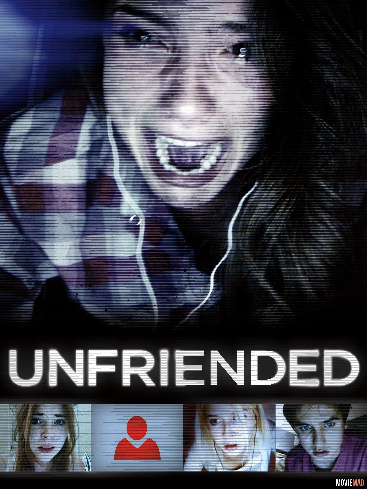 Unfriended 2014 BluRay Dual Audio Hindi 5.1 DD Full Movie 720p 480p