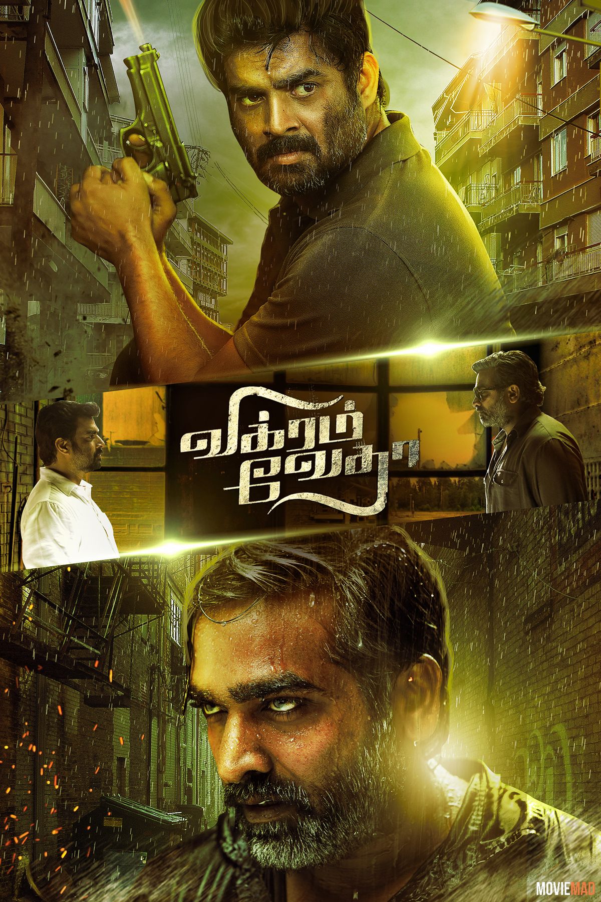 Vikram Vedha (2017) Hindi Dubbed HDRip Full Movie 720p 480p