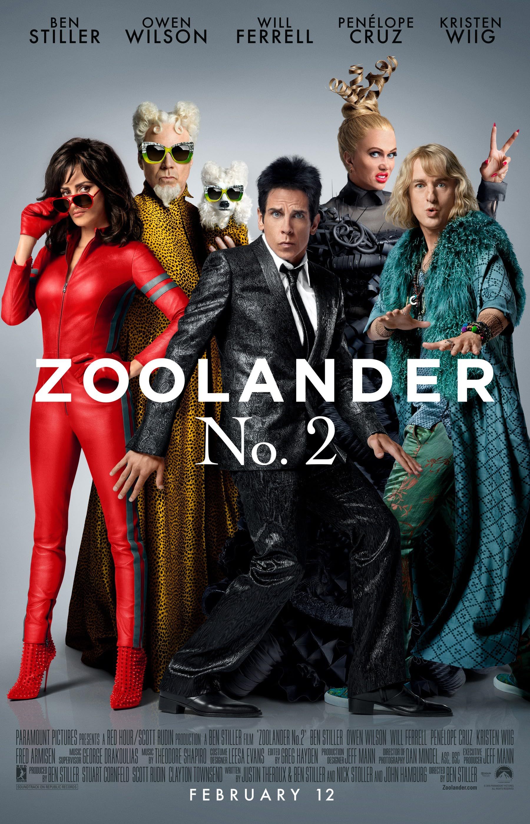 Zoolander 2 (2016) Hindi Dubbed ORG Full Movie BluRay