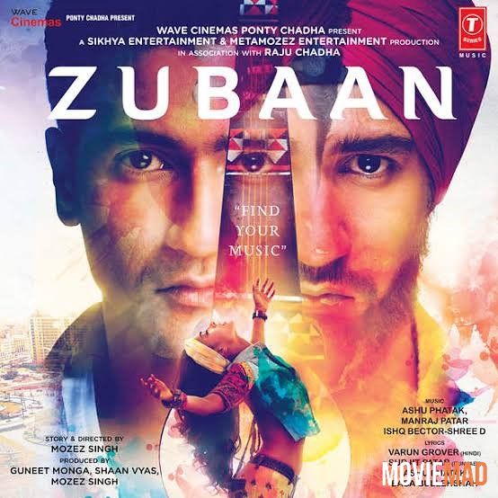 Zubaan 2015 Hindi WEB DL Full Movie 720p 480p